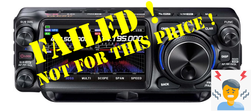 YAESU FTX-1 – So wird das Nichts, YAESU !